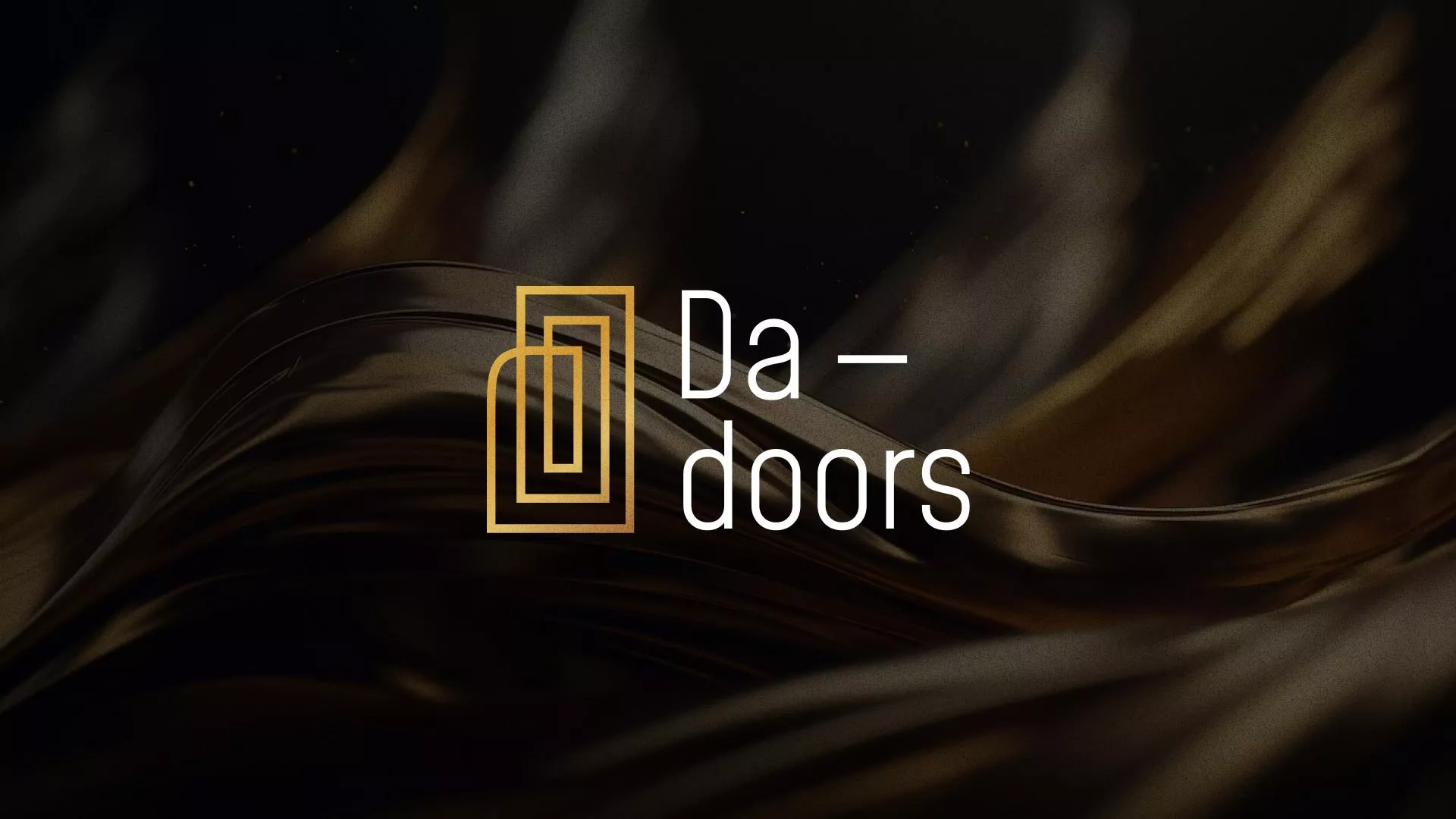 Разработка логотипа для компании «DA-DOORS» в Высоковске